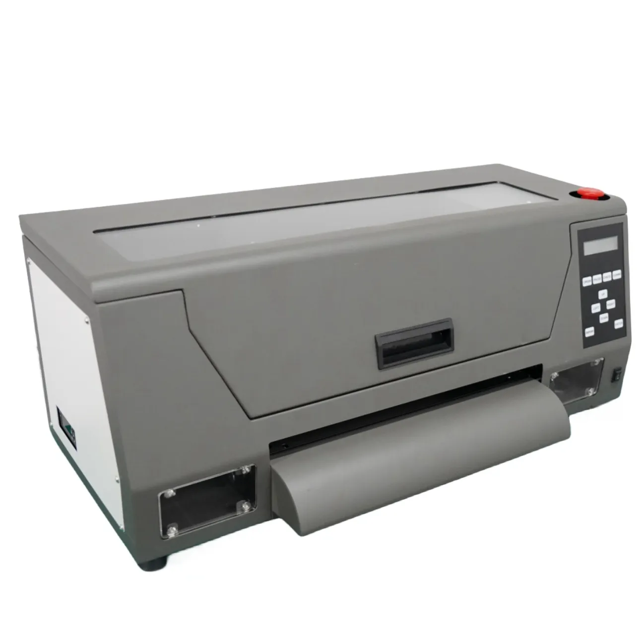 Stampante multifunzione a getto d'inchiostro Desktop in metallo stampante a 30CM DTF personalizzata stampante grafica a trasferimento termico