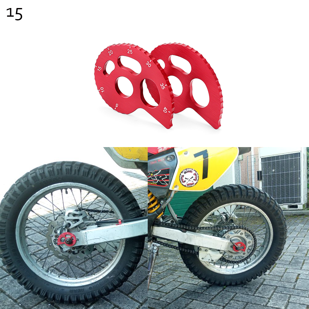 15) Ajusteur de chaîne 2 pcs