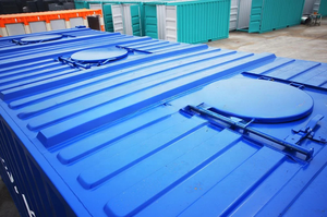 Top <strong>Loading</strong> Side <strong>Unloading</strong> Steel Floor 20HC Dry Bulk Shipping Special <strong>Container</strong> - Product Image 4