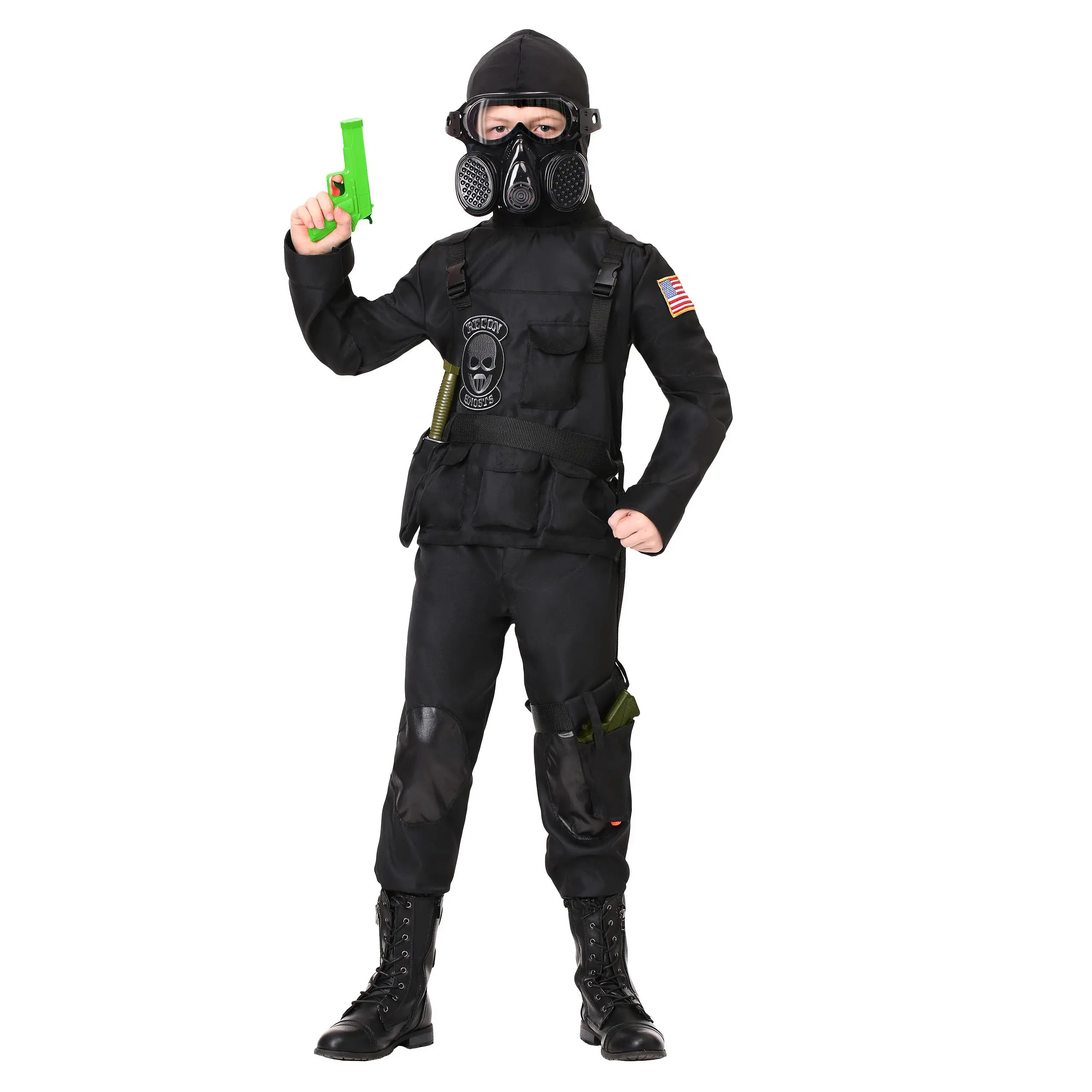 Child Navy Seal Team 6 Costume for Halloween cosplay