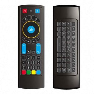 New Type CR3 6-Axis Long Distance Programmable 2.4G RF BT Smart Tv Universal Keyboard Mouse <strong>Remote</strong> Control - Product Image 1
