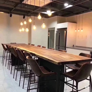 Cạnh Không Đều Của Nam Mỹ Walnut Bảng Cạnh Tự Nhiên Rắn Gỗ Phiến Bàn Ăn Cà Phê - Product Image 6