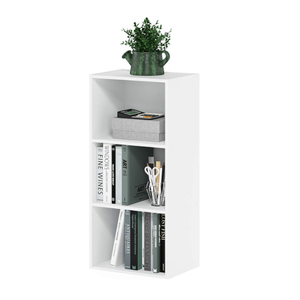 Kitaplık/kitap/depolama, toptan özel yapılmış kitaplıklar kitaplık ahşap oturma odası, beyaz - Product Image 1