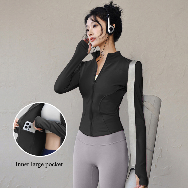 Black with Built-in pocket