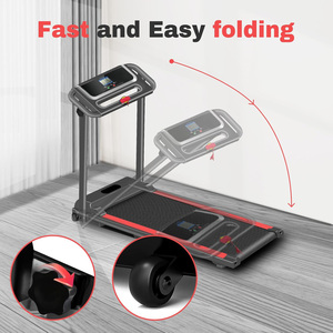 Lfly Faltbare tragbare Laufbänder für den Heimgebrauch Kleines kompaktes Laufband mit 12 vor eingestellten Programmen Laufmaschine für zu Hause - Product Image 3