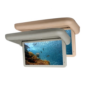 19&quot; <strong>Bus</strong> Coach Android Auto Flip Down Adjustable Angle Screen Angular Memory 1 Way AV Input Full Function Universal Roof TV - Product Image 1