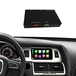 Audi Q7 2010-2015用AndroidオートインターフェイスデコーダーワイヤレスAppleCarPlayマルチメディアAirPlayミラーリンクYoutube - Product Image 1