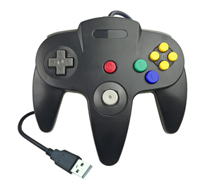 <strong>N64</strong> Mem <strong>Controller</strong> USB Retro <strong>Controllers</strong> for <strong>N64</strong> Gaming Classic <strong>N64</strong> PC Gamepad Joystick for Windows PC MAC Linux <strong>Raspberry</strong> <strong>Pi</strong> 3