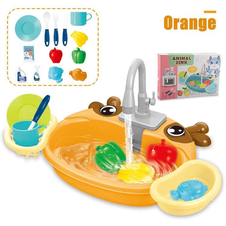 Orange-Batteries not included
