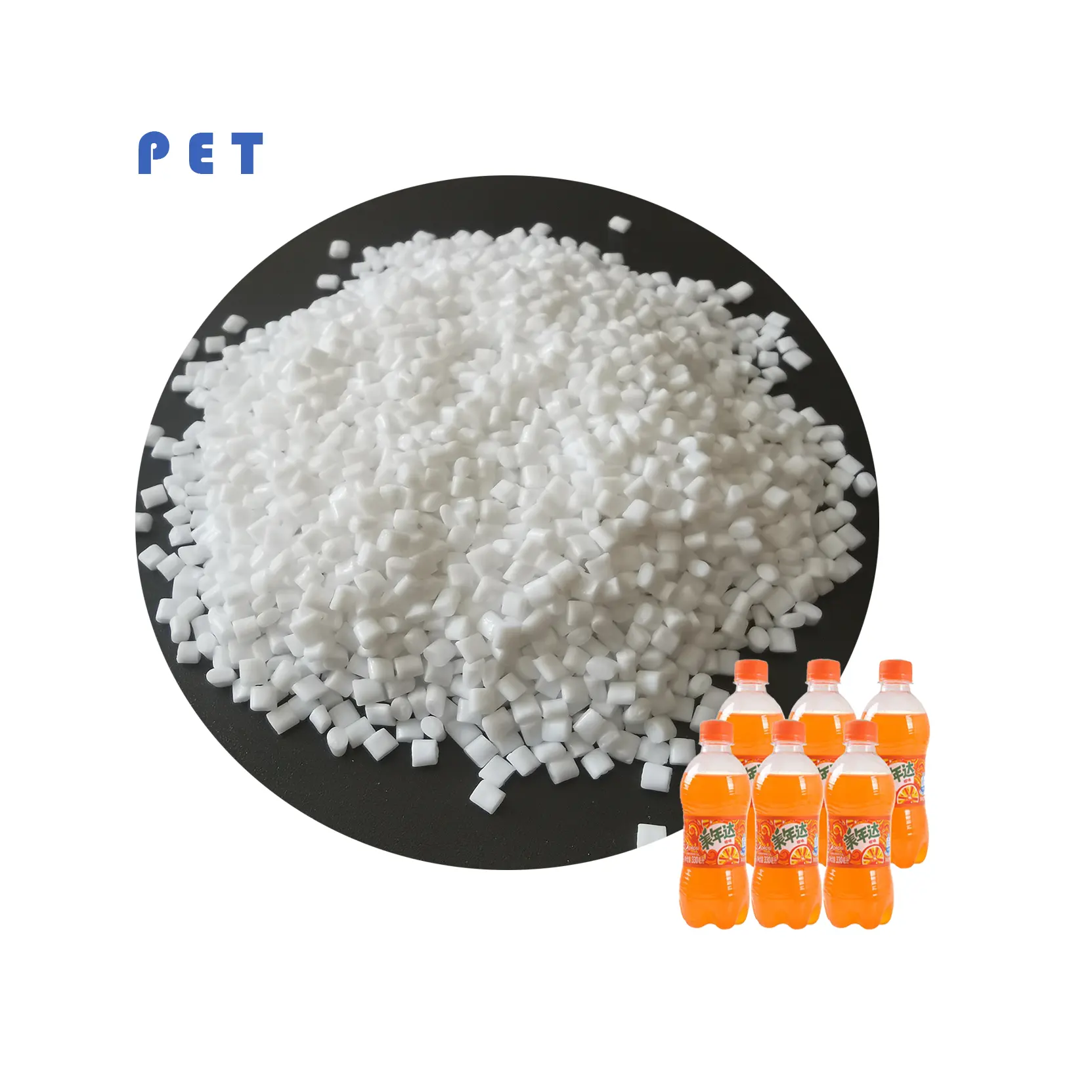 Virgin Pet Granules Botella Grado Pet Resin IV 0,80 Pet Pellets Precio