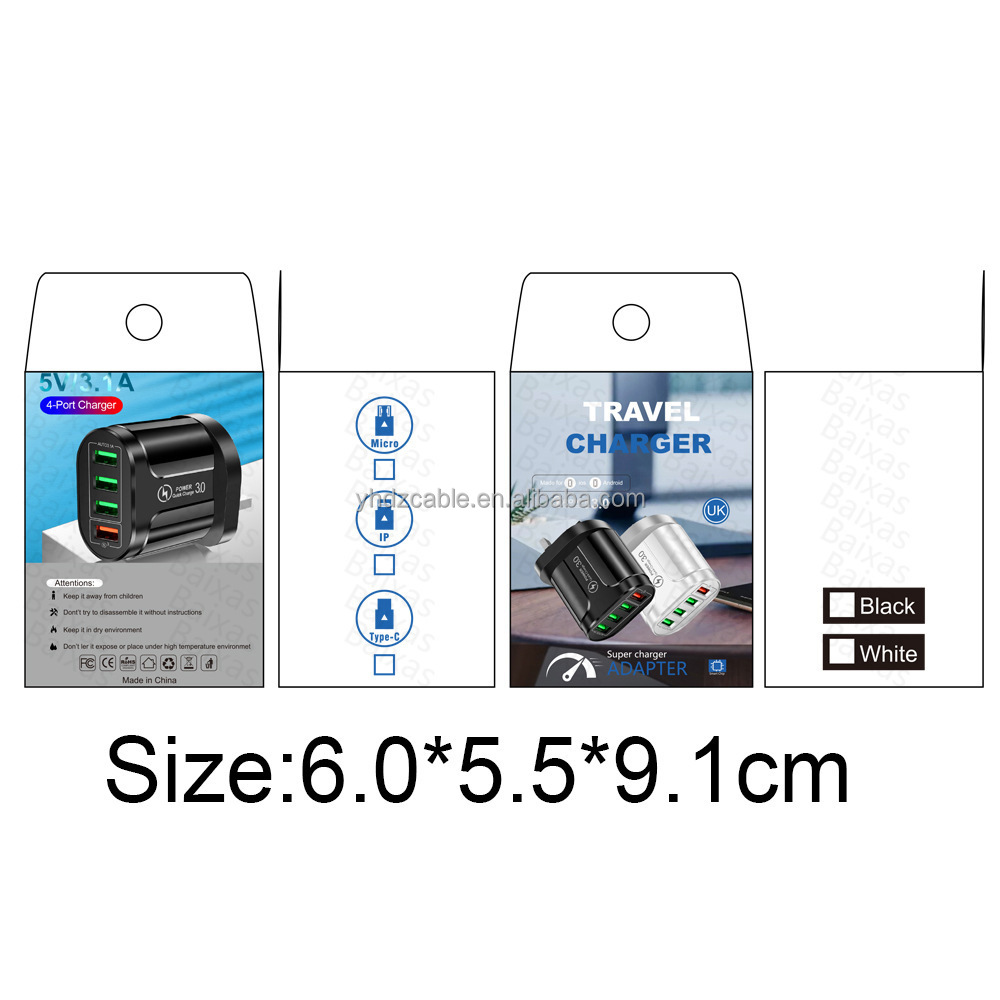 White Retail packaging