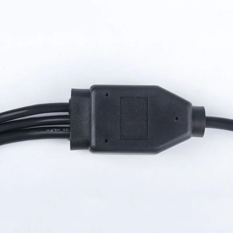 OBD2 1 male to 2 DB9 and OBD female cable for Emgrand ev electronic water pump