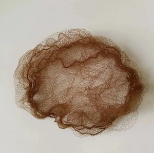 Kunden spezifisches Logo fünf farbiges 20-Zoll-Nylon unsichtbares Haarnetz, elastisches Seiten netz Haarnetz, Haars tyling Einweg-Haarnetz - Product Image 4