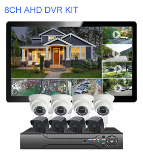 Indoor Outdoor Security <strong>2MP</strong> 8CH 8 Channel Analog CCTV Camera System with DVR <strong>XVR</strong> Recorder Night Vision HDD Data Storage - Product Image 5