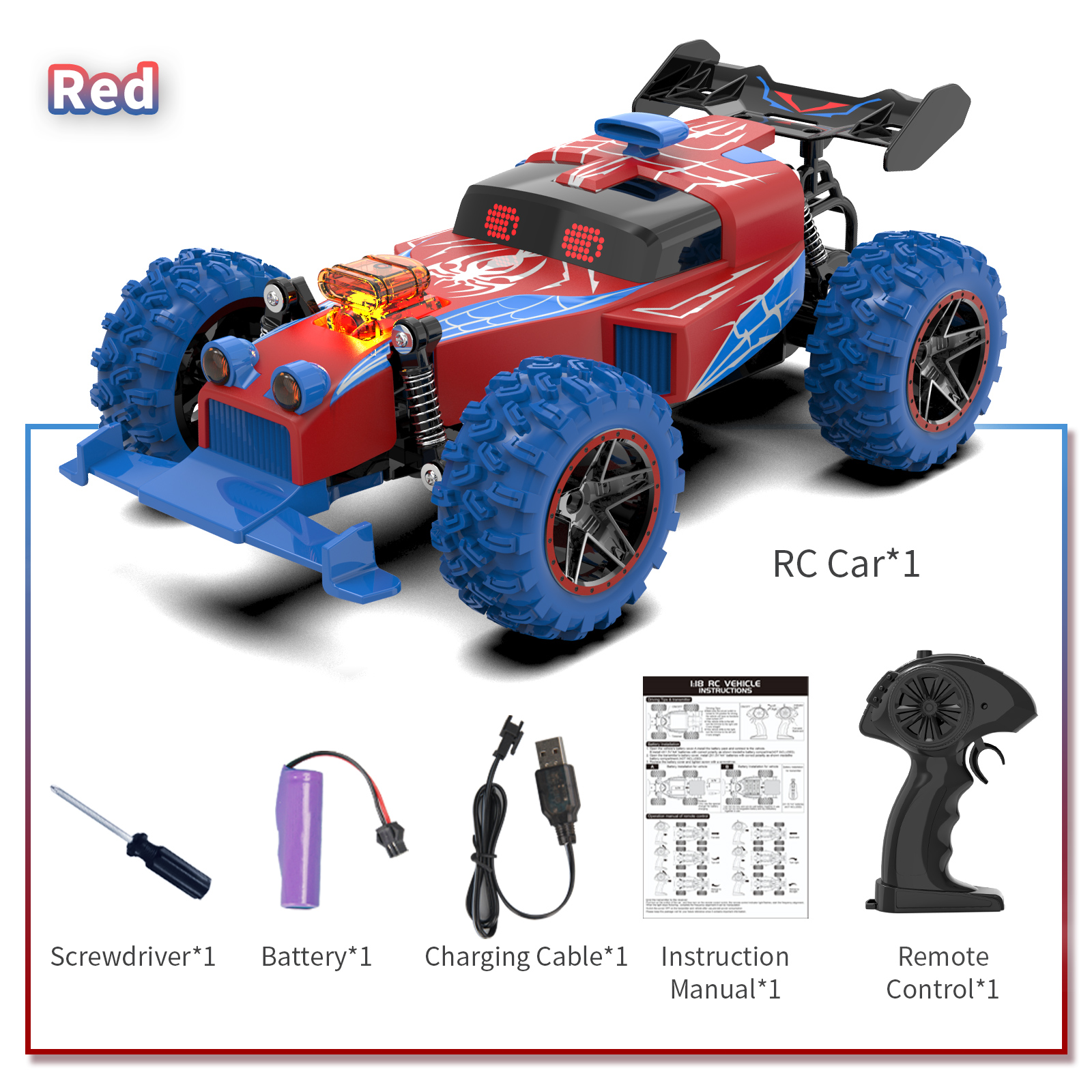 YDJ-D911 Rojo (Estilo B)