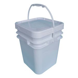 Yüksek kaliteli 1L 2L 3L 6L HDPE plastik davul geri dönüşümlü depolama için kapalı üst konteyner - Product Image 5