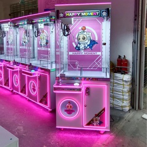 ボクシング爪マシンコイン操作アーケードゲームぬいぐるみクレーンクランプ人形グラバー付き