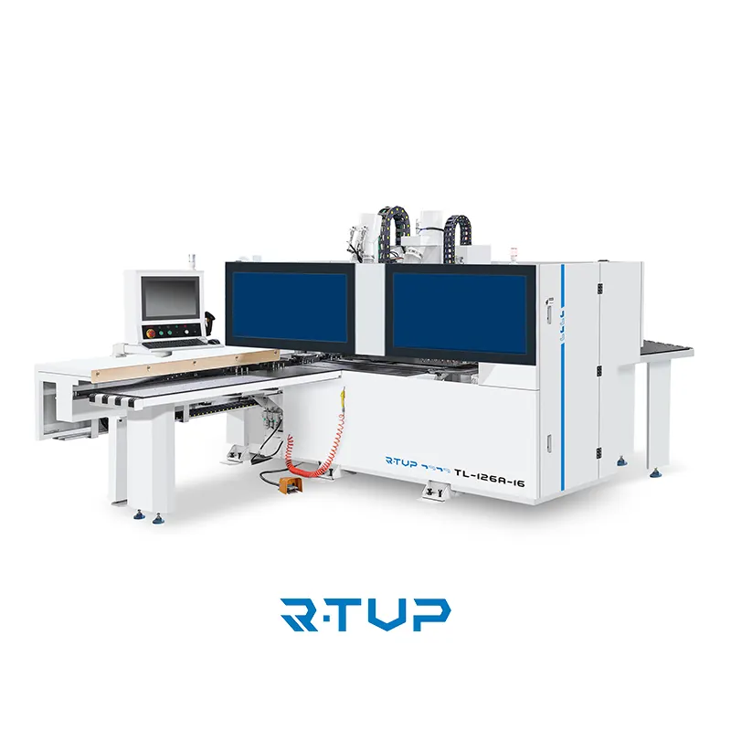 R-TUP Six Superfícies CNC Wood Hole Boring Machine Authentic Tool Change Drilling Machine
