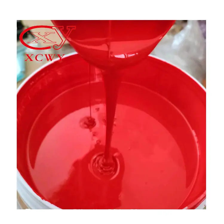 Pasta de pigmento de Color rojo puro para Globo de látex Natural Dispersión de pigmento orgánico no tóxico