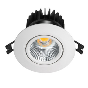 DLC/ETL dc24v 140lm/w CRI 85 18w 24w 36w4インチ8インチ10インチ調整可能なスポットライト埋め込み式LEDダウンライト - Product Image 1