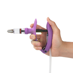 Catéter veterinario púrpura de fábrica Ajuste automático Jeringa continua Inyección de animales - Product Image 1