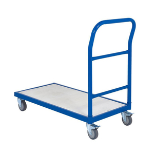 Warehouse Steel Medium Duty Tyre Transportation Cart Platform Tire Mobile <strong>Trolley</strong> - Product Image 2