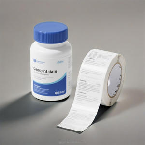 ملصقات فينيل بشعار مخصص ملصقات لفة مقاومة للزيت متينة مقاومة للماء ملصقات تغليف لصيدلية الدواء حبوب منع الحمل - Product Image 6