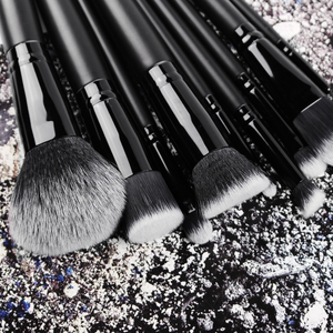 9 <strong>Pcs</strong> Customizable Makeup <strong>Brush</strong> Set and Black Make up <strong>Brushes</strong> - Product Image 2