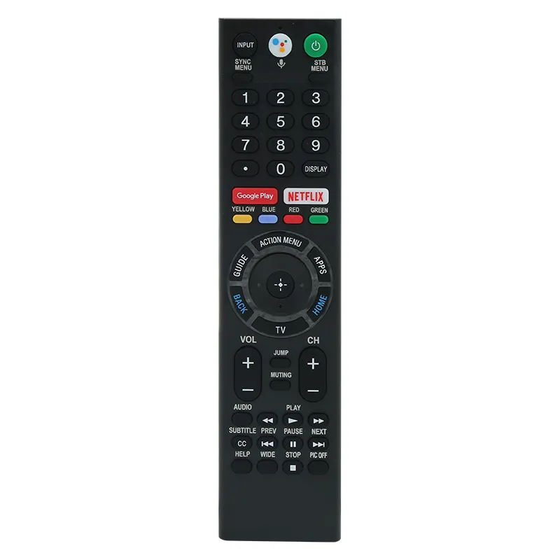 HUAYU RMF-TX310U Schöne ABS Voice TV Fernbedienung Kompatibel mit Sony 4K Smart Bravia TV