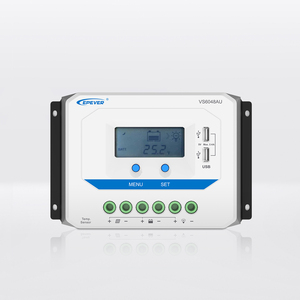 EPever pwm 20 A 12 V 24 V DC mit USB-LCD-Anzeige mit Doppel erkennung PV 50 V VS-AU Serie PWM-Solarladeregler - Product Image 1