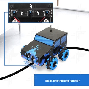 Kompatibel mit Arduino IDE Programmierung Smart Robot Kit IR-Fernbedienung DIY Hindernis vermeidung Roboter Tank Car Set für STEAM