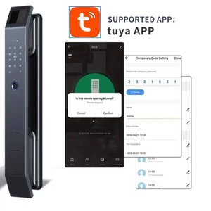 Prezzo di fabbrica Wifi Smart Lock codice Password per impronte digitali carta Tuya APP telecomando blocco stampa dito