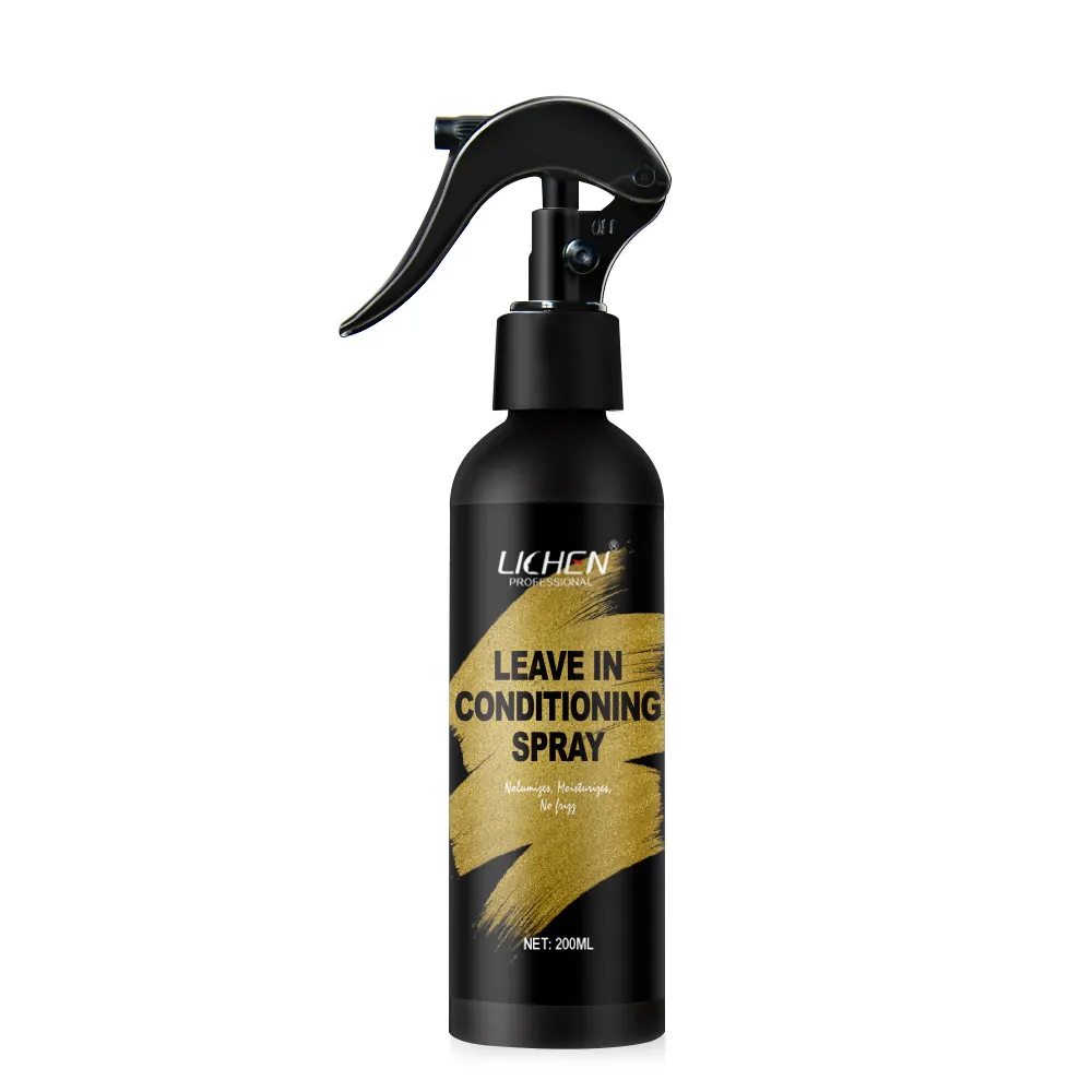 Hot selling silkening mist hair spray private label leave in conditioner spray for curly hair