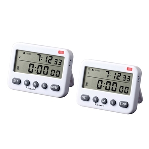 YS-218 Timer digitale 100 ore doppio conto alla rovescia e Timer da cucina Display LCD - Product Image 1