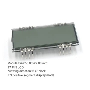 Modulo schermo LCD di fabbrica personalizzato TN STN FSTN VA sette segmenti - Product Image 2