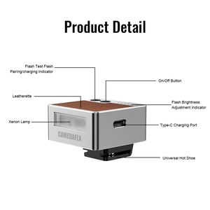 Professionale CF2 Mini fotocamera Flash Speedlite con 5 livelli di potenza regolabile per Canon Nikon Sony Fuji Leica Ricoh Gr3 - Product Image 2