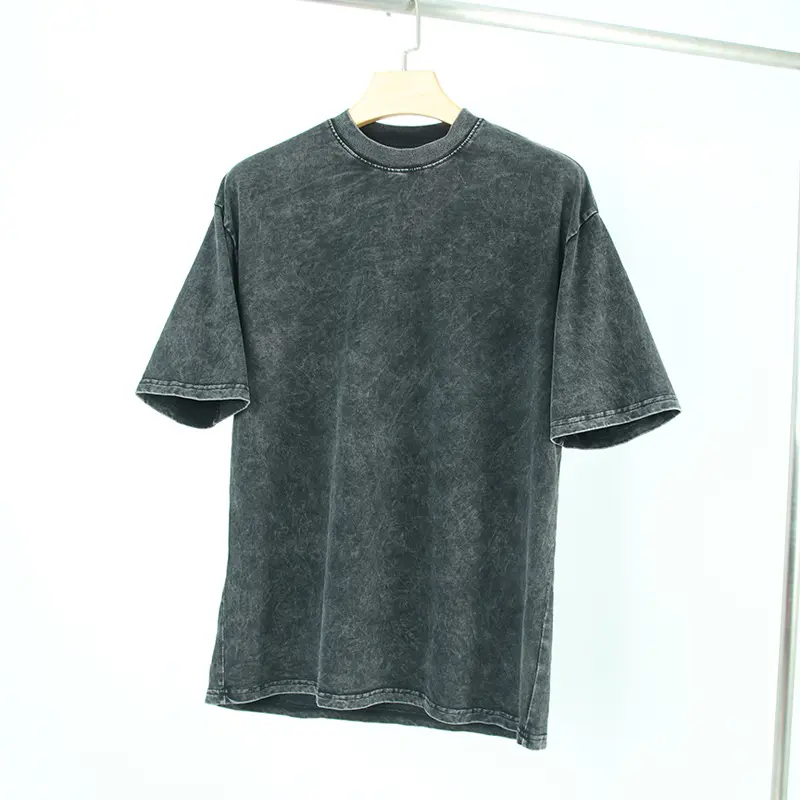 Trendy Mentt-Shirt | Hoge Kwaliteit Katoen Batik Gebakken Bloem Korte Mouwen T-Shirt Nieuwe Amerikaanse High Street Retro Katoen...