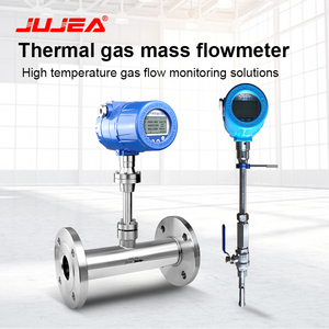 Medidor de flujo de salida de pulso de aire de oxígeno CO2, Gas térmico insertado, aire comprimido, Gas Natural, nitrógeno, pantalla Digital de alta precisión - Product Image 3