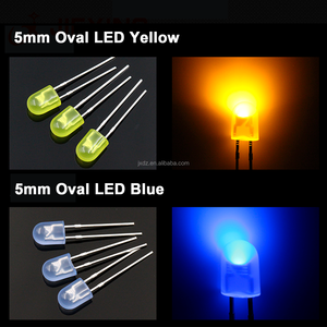 5 มม.LED สีแดง Diffused รูปไข่สำหรับจอแสดงผล LED โมดูล LED ไดโอด 5*4*6mm 2pin - Product Image 5