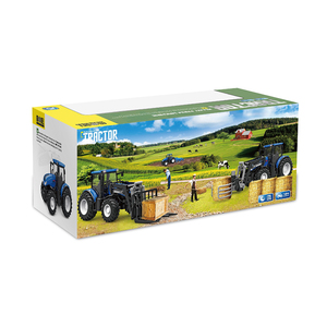 2.4GHZ 6CH 1/24 Scale <strong>Model</strong> Radio Control Toy Metal Rotavator Trailer DIY Mini Tractor <strong>RC</strong> for Kids - Product Image 4
