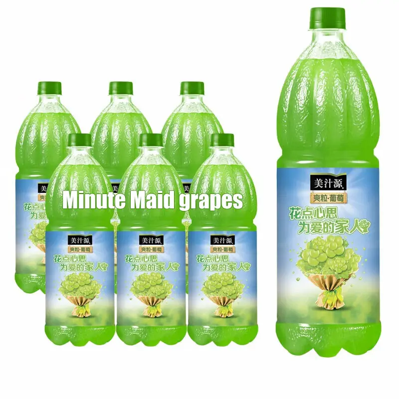 Vente en gros de boissons exotiques emballage familial jus Minuta_Meid 1.25L boissons gazeuses boisson au jus de raisin