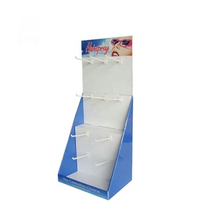 Espositore da banco in cartone con ganci Custom PDQ supermercato espositore alimentare per negozi al dettaglio piccole imprese - Product Image 5