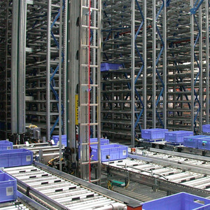 Sistema automatizado de almacenamiento y recuperación de acero (ASRS) Estante de almacén de protección contra la corrosión con acabado de recubrimiento en polvo - Product Image 4