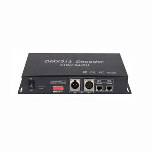 24CH PWM DMX512 светодиодный декодер светодиодный пиксельный свет Декодер контроллер оптом