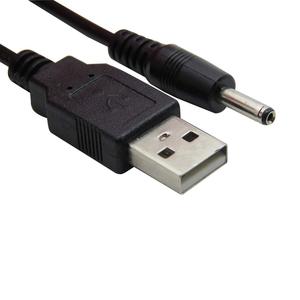 USB için 3.5mm kablo, 5V doğrudan akım güç kablosu USB için 3.5mm x 1.35mm erkek Jack fiş adaptörü bağlayıcı şarj kablosu - Product Image 3