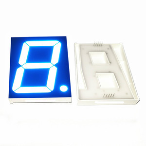 CE RoHS White 1 <strong>Digit</strong> 1&quot; 1.2&quot; 1.5&quot; 1.8&quot; 2.3&quot; 3&quot; 7 Segment LED Digital Clock Display - Product Image 5
