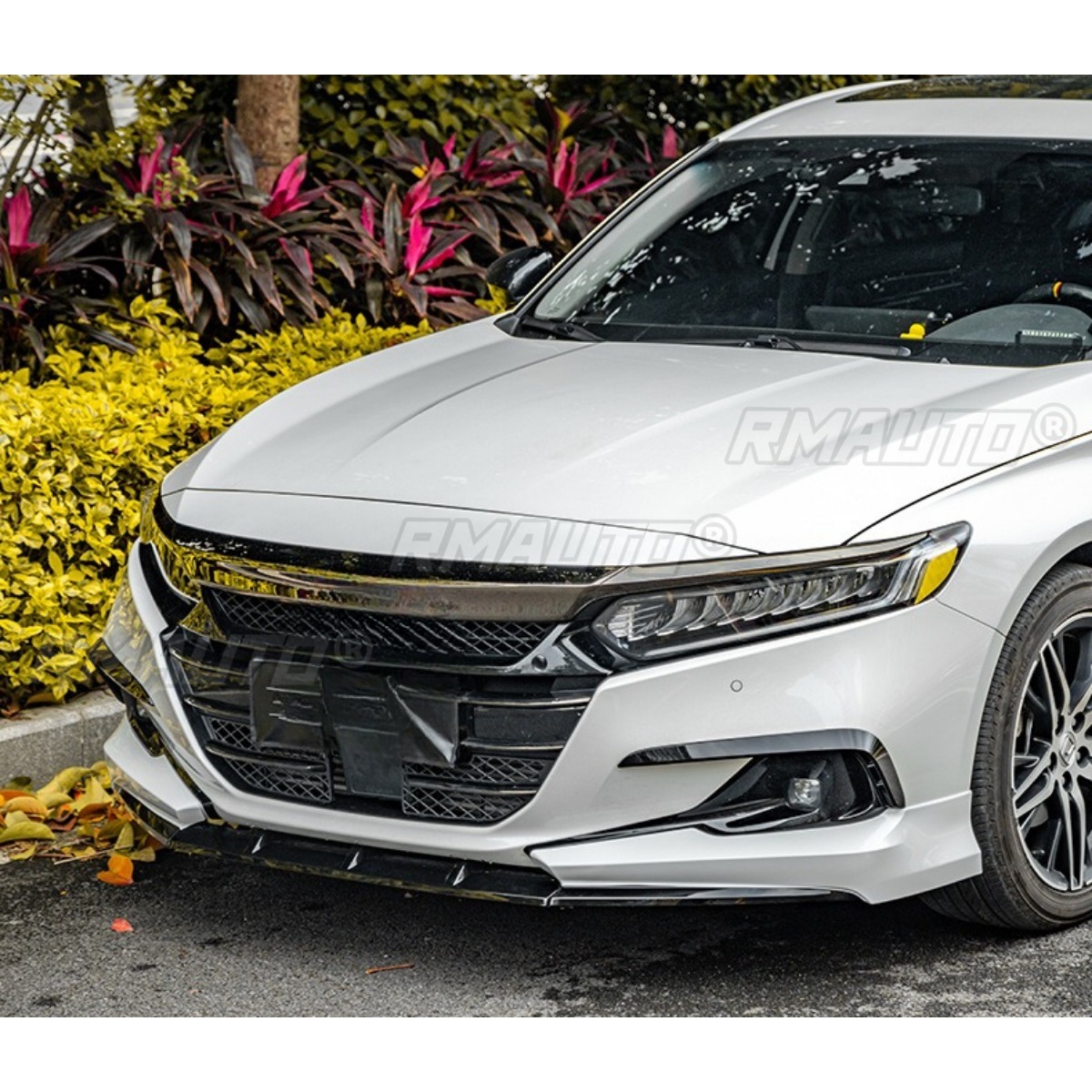 Boîtier de phare antibrouillard noir brillant