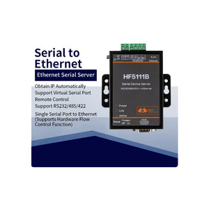 RJ45 RS232/485/422串行到以太网RTOS串行1端口服务器转换器设备HF5111B - Product Image 2