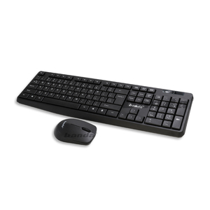 Teclado de computador Office 2.4G com 104 teclas, teclado ergonômico sem fio, atacado de fábrica, combo de teclas e mouse