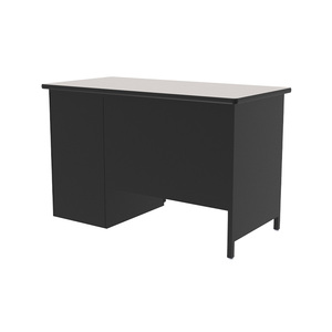 Escritorio de profesor Estructura de diseño moderno Escritorio de oficina de acero con cajones de 3 lados Pequeño MOQ Muebles escolares Comedor Uso de la computadora - Product Image 1